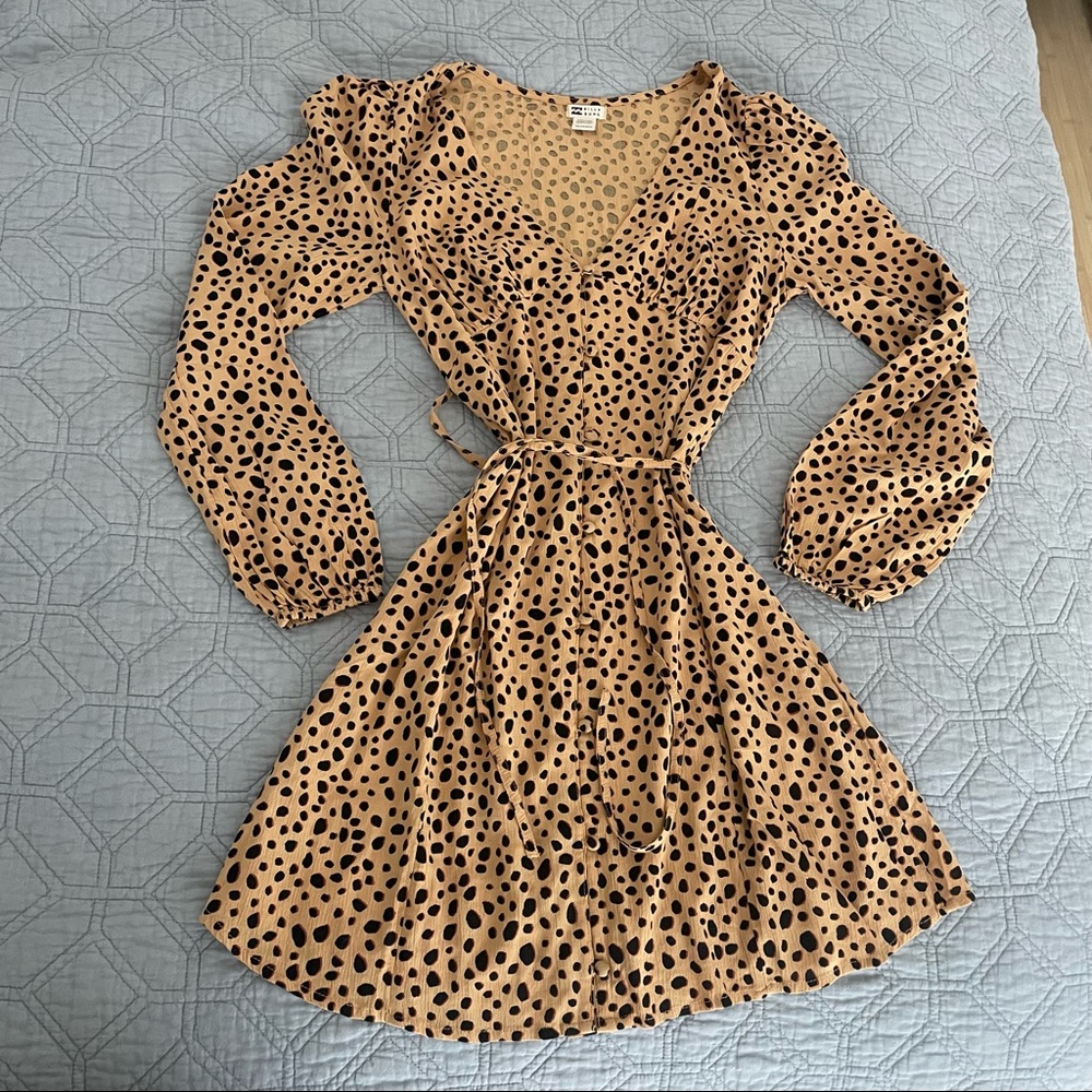 Days On End Long Sleeve- Yellow Babydoll Dress
BILLABONG- XS
